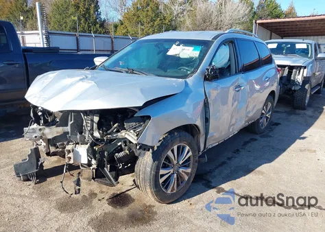 2017 Nissan Pathfinder Sv из США, поврежденный, VIN 5N1DR2MM1HC637954